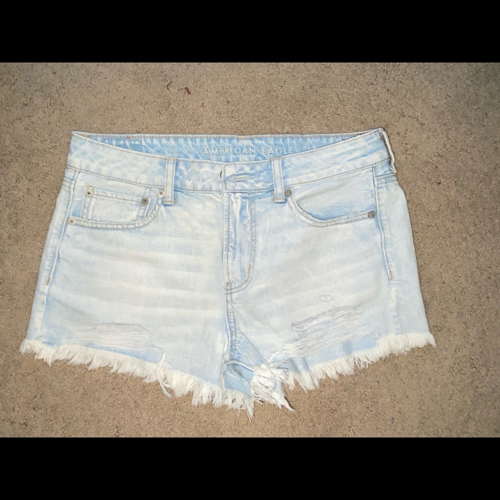 Light Colored Jean Shorts